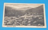 Carte Postala veche circulata anii 1930 - Manastirea AGAPIA - vedere generala, Sinaia, Printata