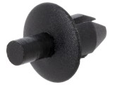 Diblu pin 12,5mm 10buc negru pentru Dacia Renault