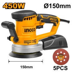 Masina de slefuit slefuitor rotativ 450 w 150 mm - Ingco RS4508