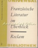 Cumpara ieftin Franzoesische Literatur Im Uberblick - Jan O. Fischer, Rita Schober