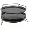 HI Set de copt pizza, 4 buc., negru 435268