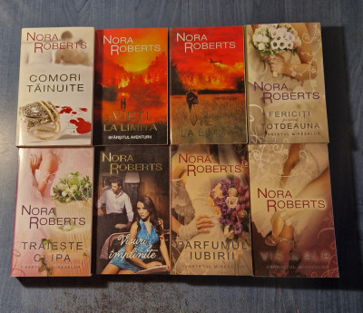 Nora Roberts 7 titluri colectia litera foto