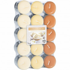 Set 30 pastile lumanari parfumate bispol - vanilla cupcake