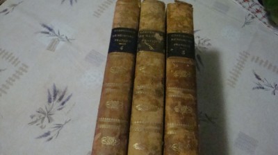 Compendium de Medicine Pratique -1841-volumele 2.3.4-Monneret/Fleury-in franceza foto