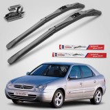 Cumpara ieftin Stergatoare TeamCar Hybrid Set Fata Citroen Xsara (1997-2006) 550mm+500mm Hook U Noi Garantie 12 Luni