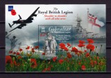 ✅Gibraltar 2011 &quot;Royal British Legion&quot; WWII , bloc 99, &pound;2.0 , MNH