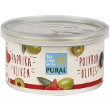 Pate vegetal cu ardei si masline vegan, eco