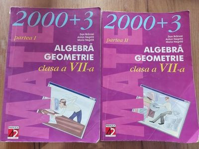 Algebra, geometrie clasa a 7-a 1, 2 - Dan Branzei, Maria Negrila foto