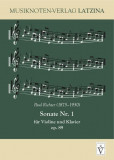 Paul Richter - Sonate Nr. 1 f&uuml;r Violine und Klavier op. 89