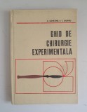 Ghid de chirurgie experimentala - V.Capatina , T.Giurgiu