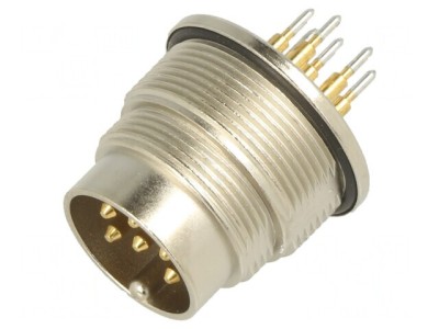 Conector M16 Soclu Tată 6 Pin IP68 foto