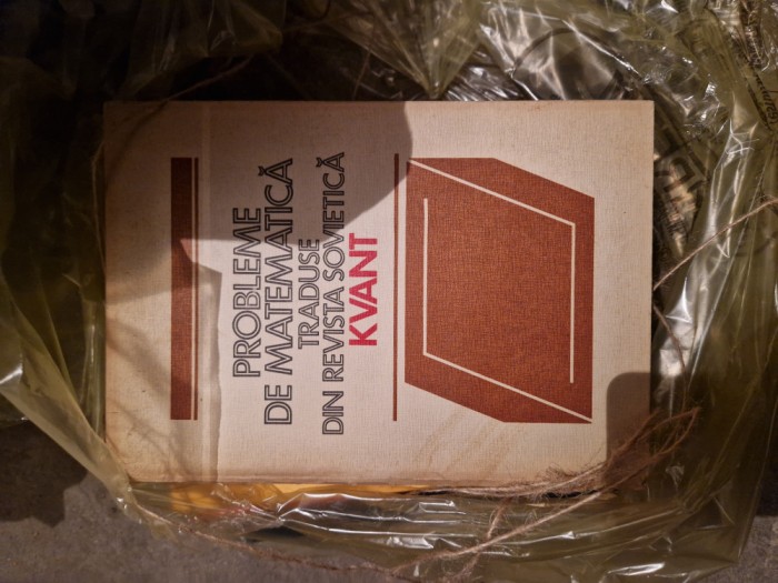 Probleme de matematica traduse vintage