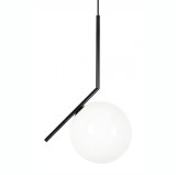 Cumpara ieftin Lustra eleganta design modern Eliot 20 cm, alb/negru, MD10563-1-200T.BLACK - King Negru