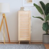 VidaXL Ușă de dulap cu design lambriu, 99,3x39,4 cm, lemn masiv de pin