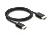 Cablu Coaxial High Speed HDMI 8K60Hz/4K240Hz 48Gbps 2m Negru, Delock 81682