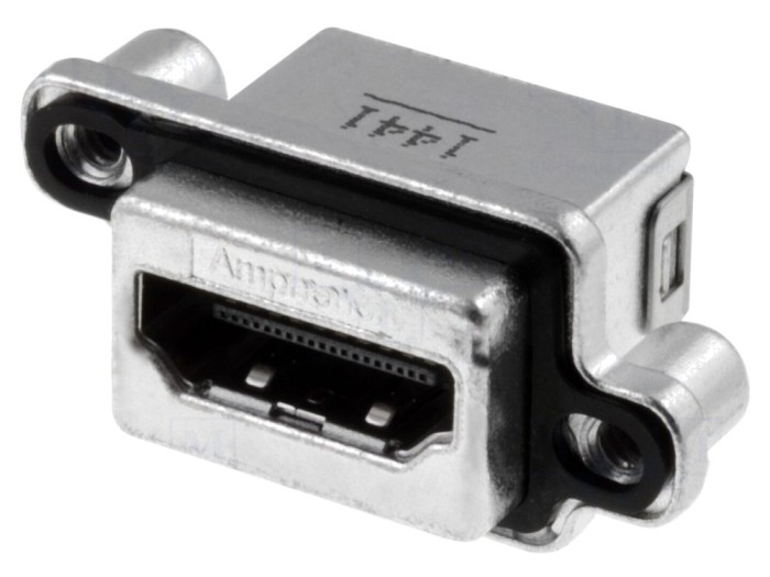 Conector HDMI 19 pini aurit IP67