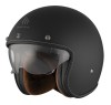 Casca open face pentru scuter - motocicleta MT Le Mans 2 S SV negru mat (ochelari soare integrati) &ndash; omologare noua ECE 22.06 S (55/56cm)
