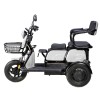 Triciclu Electric, Fara Permis, Motor 1000W, 2-3 locuri, APEC APM2 ALB, Autonomie 36km, Omologat RAR
