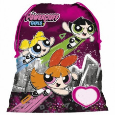 Sac de umar cu snur Fetitele Powerpuff foto