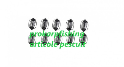 Set 10 momitoare culisante pescuit prokarpfishing, greutate de 25g foto