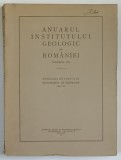 ANUARUL INSTITUTULUI GEOLOGIC AL ROMANIEI , VOLUMUL XX , 1940