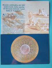 Moneda argint 5000 Lire Italia 1997 - FDC foto
