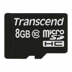 Card de memorie Transcend microSDHC 8GB Clasa 10 foto