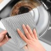 Set 10 Lavete din S&acirc;rmă Abrazivă pentru Vase Curățare Eficientă Rezistență Maximă