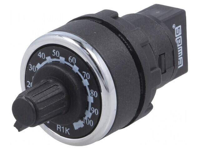 Potentiometru 22mm IP65 BPR01K