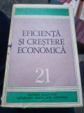 Eficienta economica a Investitiilor Vol 21