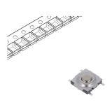 Micro&icirc;ntrerupător TACT SPST-NO 0,05A 42VDC SMD