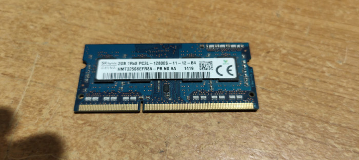 Ram Laptop SKHynix 2GB DDR3L PC3L-1200S HTM325S6EFR8A-PB