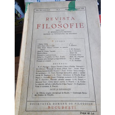 Revista de Filosofie Vol.XIX Nr. 3 Iulie-Septembrie 1934