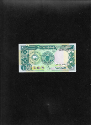 Sudan 1 pound 1987 unc seria431776 foto
