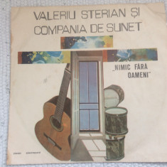 VALERIU STERIAN SI COMPANIA DE SUNET NIMIC FARA OAMENI disc vinyl lp muzica rock