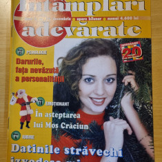 revista intamplari adevarate anul 3, nr. 24 - decembrie 1999