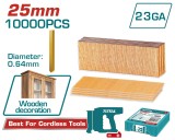 TOTAL - CUIE 25MM - GA23 - 0.64MM PENTRU PISTOL TCBNLI3606 PowerTool TopQuality