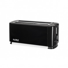 Prajitor paine dublu FLORIA ZLN-2706, Putere 1300W, 2 fante, 4 felii, Negru - ZLN2706 foto