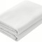 Cearsaf de pat din bumbac ranforce 100%, densitate 120 g/mp, Alb, 240/260cm