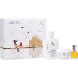 Alfaparf Milano Semi di Lino Diamond Holiday Kit set cadou pentru un par stralucitor si catifelat