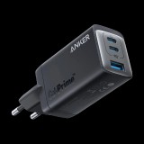 INCARCATOR retea Anker &quot;735 GaNPrime III&quot; 65W, PD 3.0, QC 3.0, 2 x USB Type-C, 1 x USB, negru, &quot;A2668311&quot; (timbru verde 0.18 lei) - 0194644099091