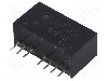 Convertor de tensiune, DC-DC, intrare 4,5...9V DC, iesire 15V DC, putere 1W, AIMTEC - AM1G-0515D-NZ