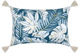 Perna Decorativa Aloha 40x60cm, Culoare Albastru, 55% Bumbac 45% Poliester