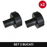 Set 2 bucati - Reductie bazin IBC 1000L S60X6X1" 1/2" iesire furtun Topautochei&amp;#174;