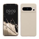 Husa Kwmobile pentru Google Pixel 8 Pro, Crem, Silicon, KWM0000208G019C, Carcasa