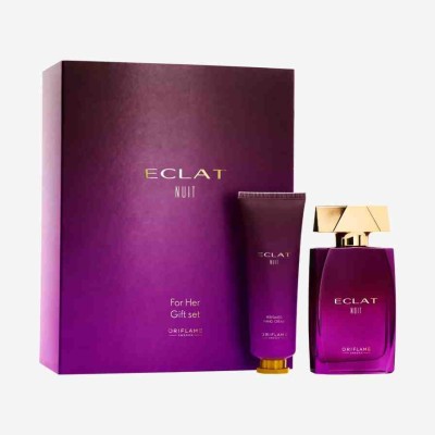 Cutie Eclat Nuit pentru Ea Oriflame (parfum 50 ml, crema maini 50 ml) foto