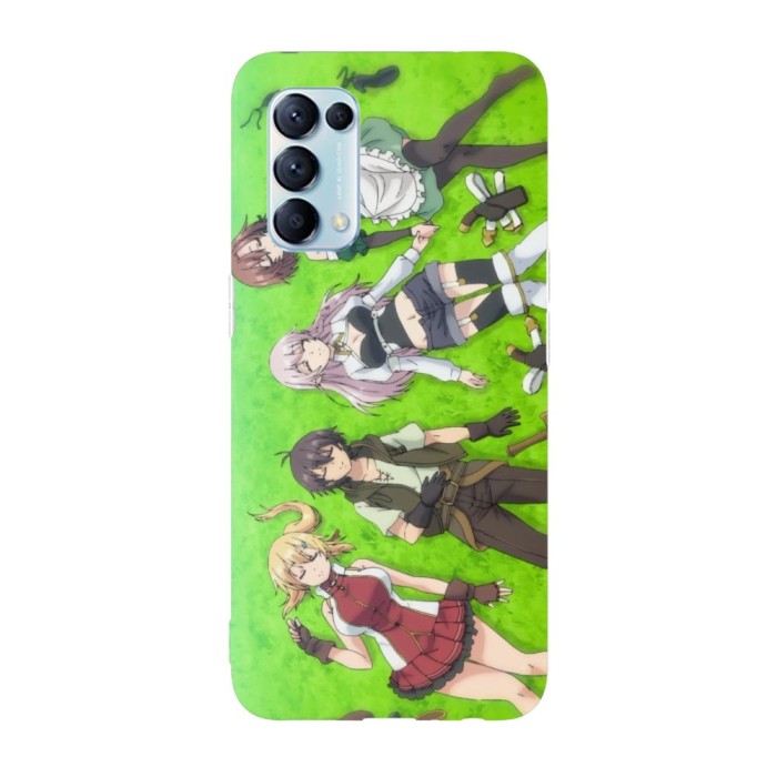 Husa compatibila cu Oppo A96, Viceversa, model Sleeping party The Hidden Dungeon Only I Can Enter, Silicon, TPU