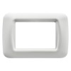 Rama Gewiss System GW22503, 3 module, alb, pentru priza / intrerupator