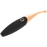 OHMAMA - RECHARGEABLE CLITORIS STIMULATOR 36 MODES BLACK-PINKGOLD, OHMAMA FETISH