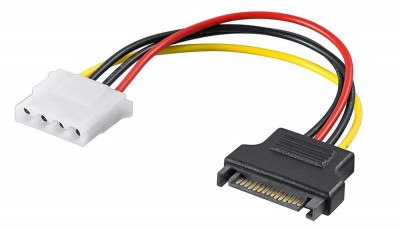 Cablu alimentare PremiumCord SATA Molex 5.25, 17 cm - RESIGILAT foto